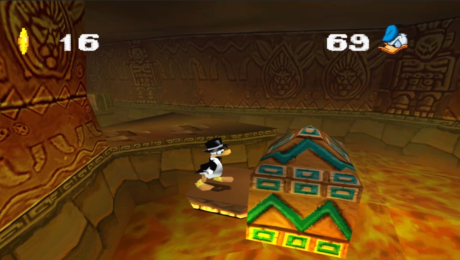 Disney's Donald Duck Goin' Quackers - геймплей игры на PlayStation